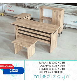 Çizgi Masa Takımı