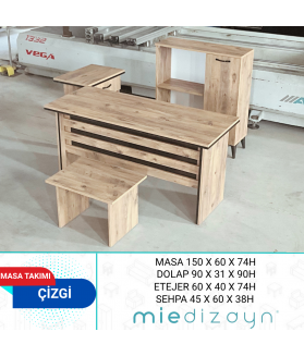 Çizgi Masa Takımı