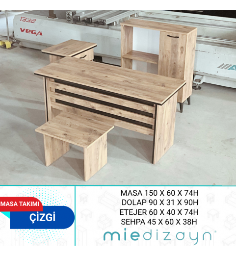 Çizgi Masa Takımı